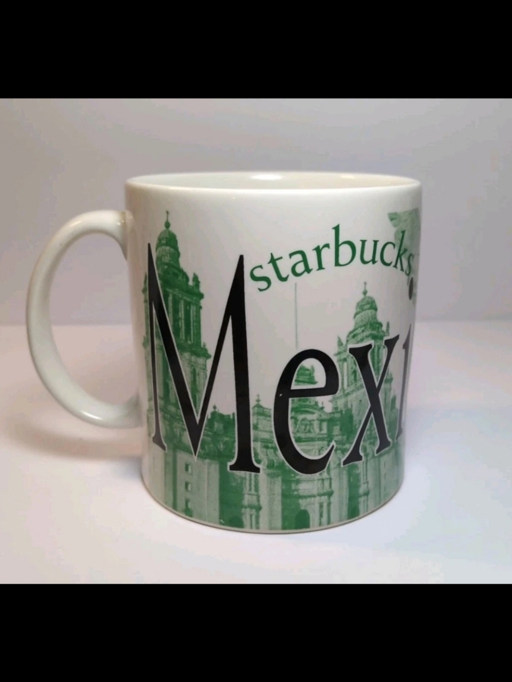 Starbucks Mexico City Collectors Series Coffee Cup Mug 18 fl oz. 2006